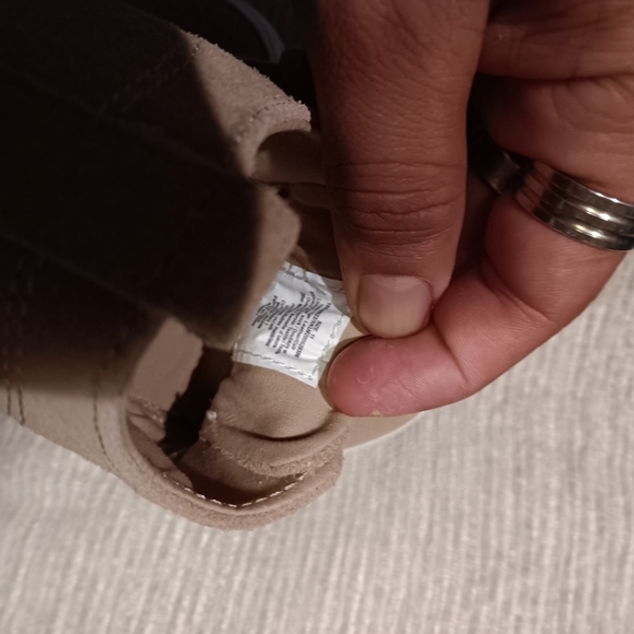 Janie and Jack Tan Sneakers Boy Size 11 New No Tag - Picture 6 of 6